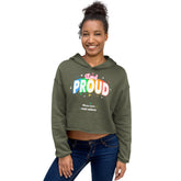 Stand Proud Crop Hoodie